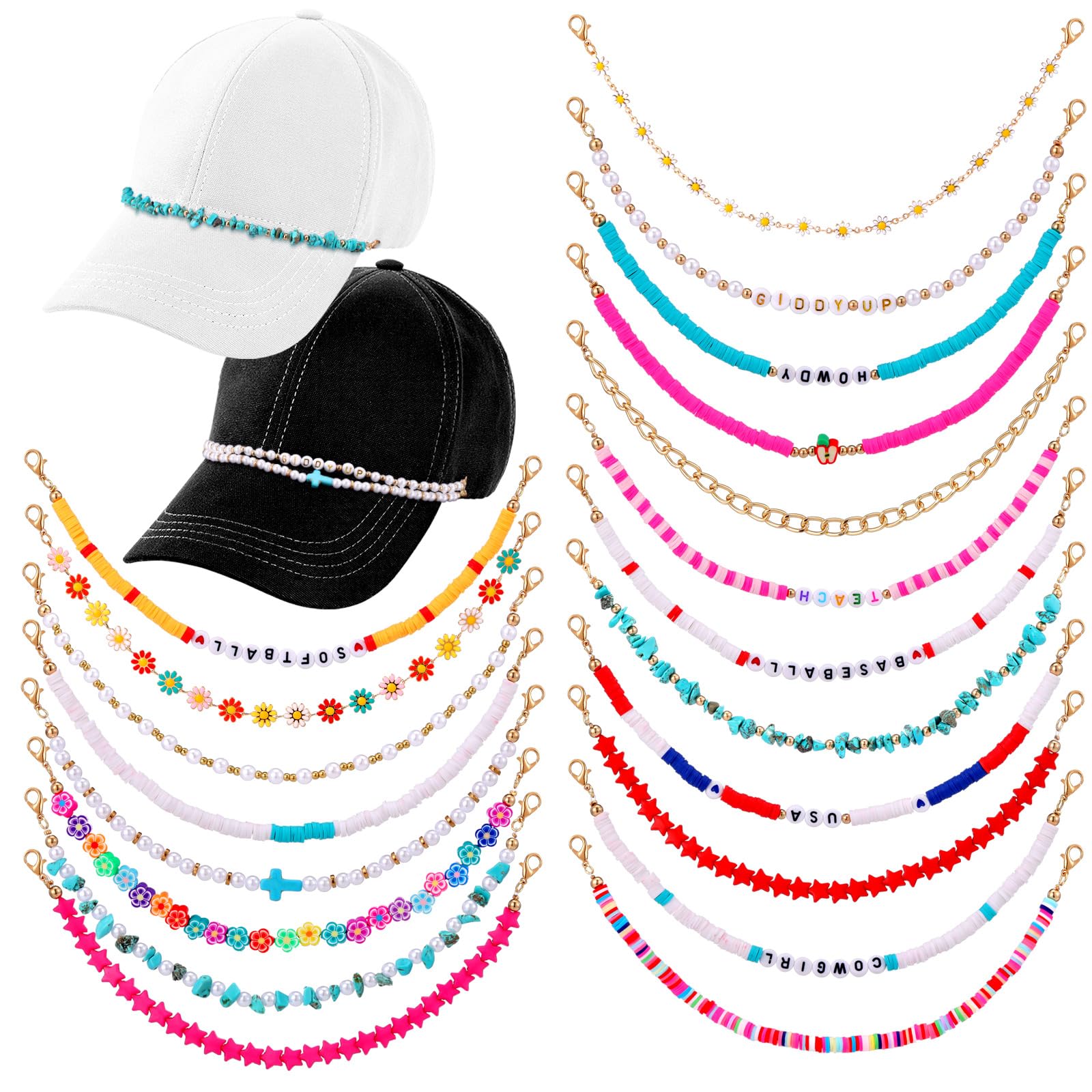 Custom hat chain style h10