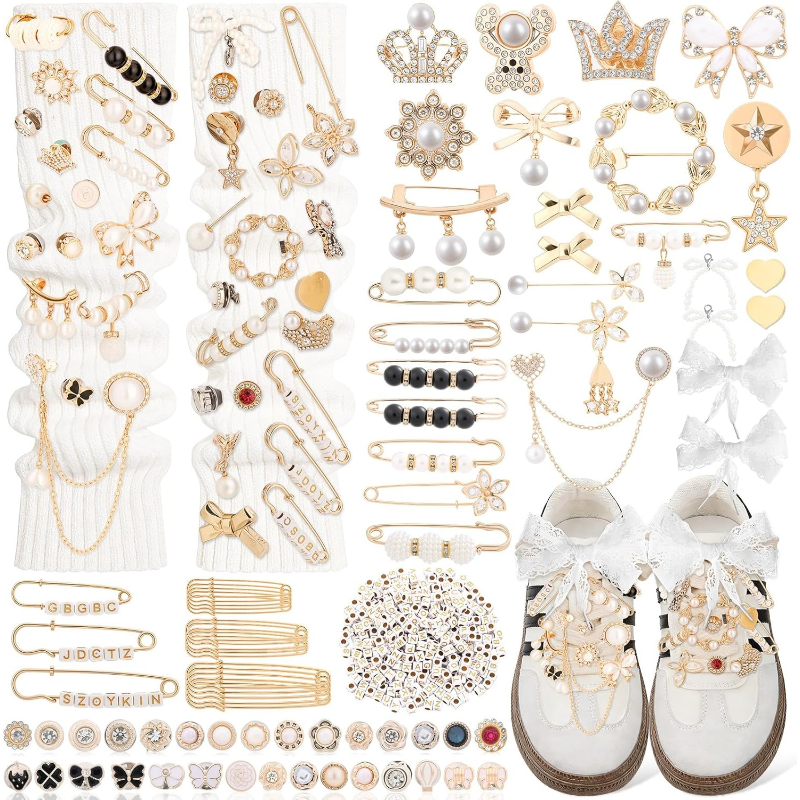 Custom shoe and sock jewelry s03