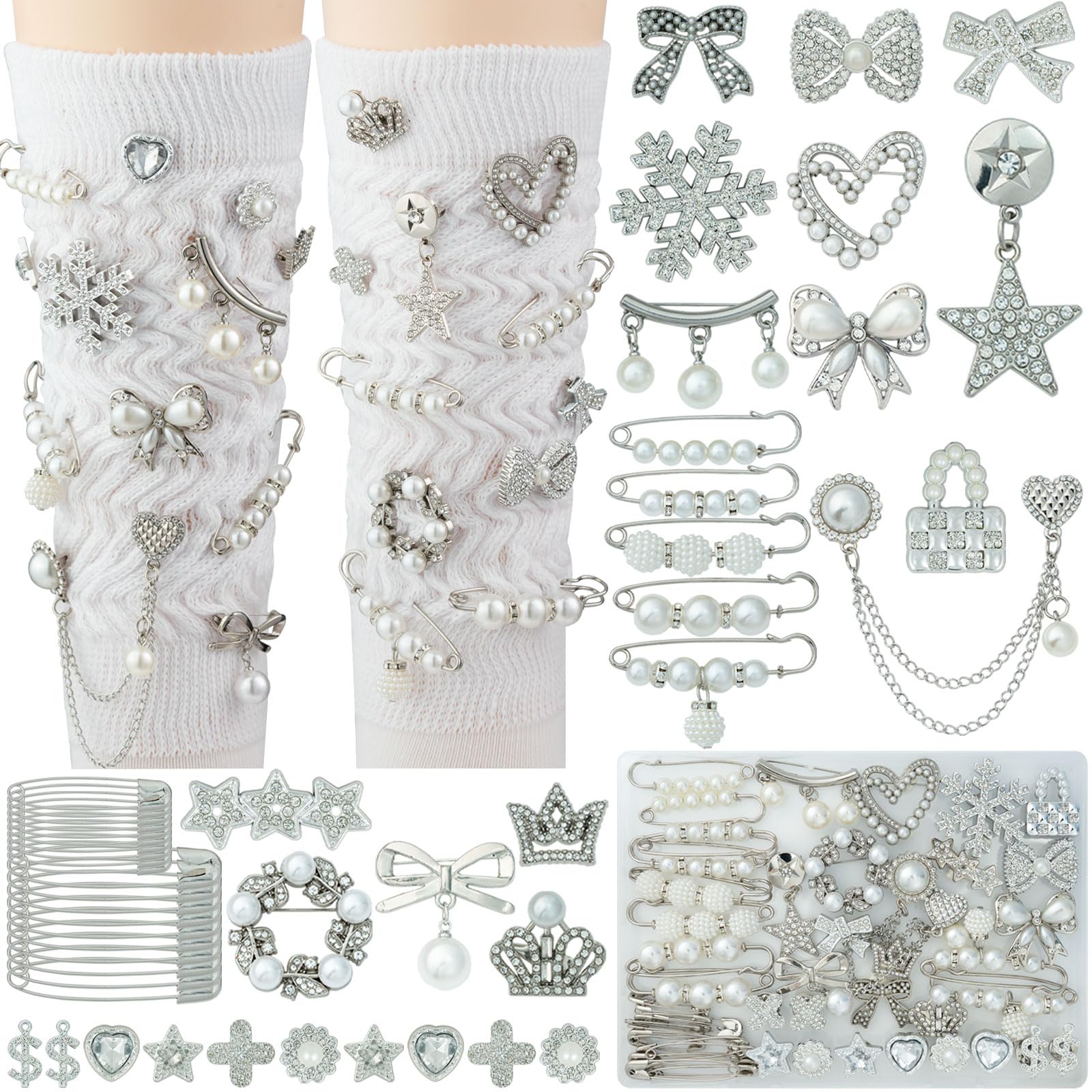 Custom shoe and sock jewelry s08
