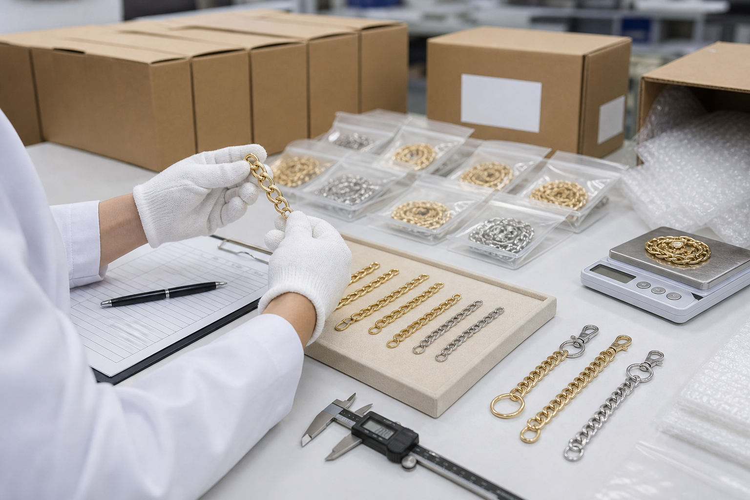 Quality inspection and export packing